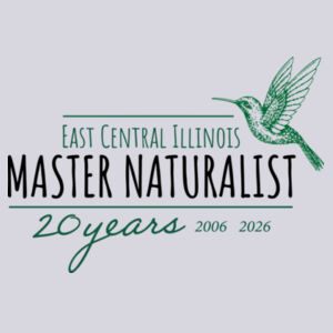 University of IL Extension East Central IL Master Naturalist (Front & Back Print) on a - Core Cotton Tee Design